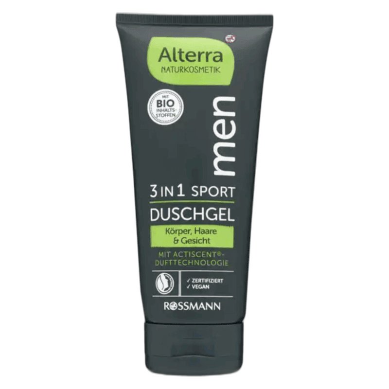 Alterra Naturkosemtik Men 3In1 Sport Duschgel