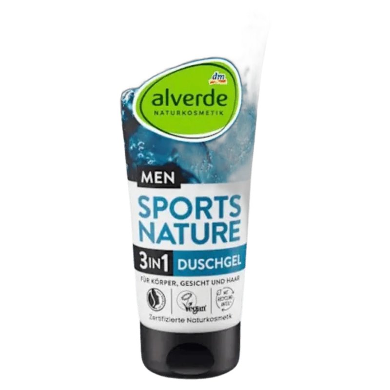 Alverde Naturkosmetik Men Sports Nature Duschgel 3in1