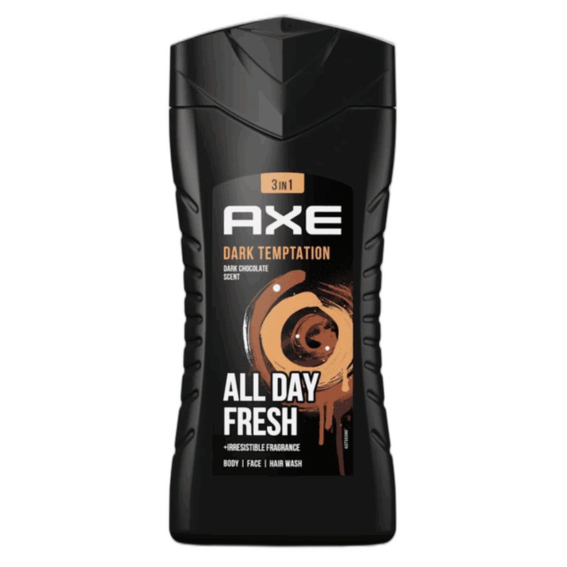 Axe Duschgel Dark Temptation 3In1 All Day Fresh