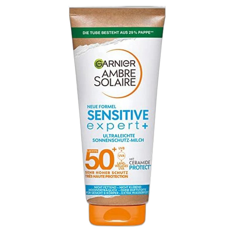 Garnier Ambre Solaire Sensitive Expert+ Sonnenmilch Lsf 50+