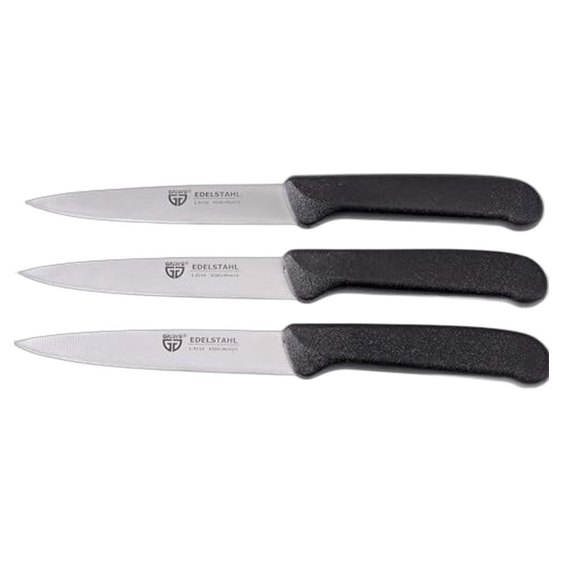 Gräwe Gemüsemesser Set, 3-teilig, Edelstahl