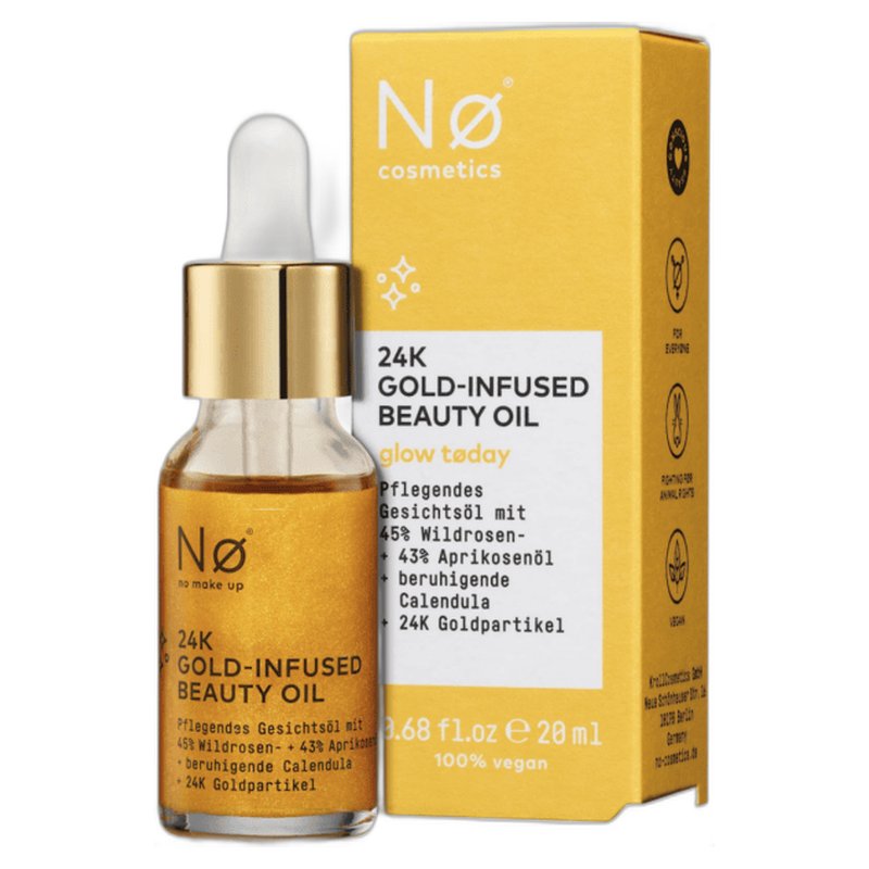 Nø Cosmetics Glow Today 24K Gold-Infused Beauty Oil