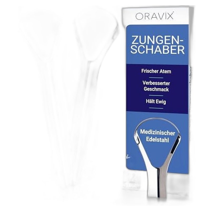 Oravix Zungenschaber Edelstahl
